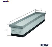 MAHLE LX 3144 Air filter