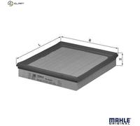 Mahle Original Air Filter LX 316 – 246mm x 41.9mm – Fits Vauxhall Opel Daewoo – OE Fit