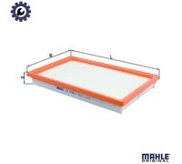MAHLE Air Filter LX 3196/1 - Knecht Filter Engine Insert 281mm - Fits Suzuki SX4 S-Cross Vitara