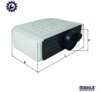 MAHLE LX 3233/6 Air filter