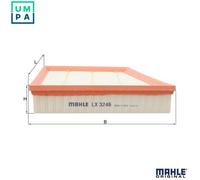 MAHLE LX 3246 Air filter