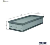 Genuine Mahle Engine Air Filter Insert - LX3284