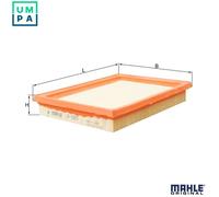 MAHLE LX 3305 - Air Filter Car - Engine