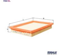 Air filter Filter Insert LX 3305 MAHLE for NISSAN MICRA IV NOTE