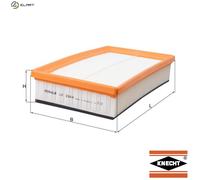 Air filter Filter Insert LX 3344 KNECHT for FORD TOURNEO CONNECT TRANSIT CONNECT