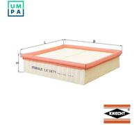 AIR FILTER LX 3471 FOR MERCEDES-BENZ GLA-CLASS/SUV B-CLASS OM 651.901 1.8L 4cyl