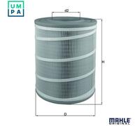 MAHLE LX 3480 Air filter