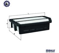 MAHLE Air Filter LX3537 - Knecht Filter - Fits Hyundai & Kia