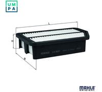 MAHLE Air Filter LX3537 - Knecht Filter - Fits Hyundai & Kia