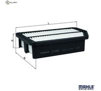 MAHLE Air Filter LX3537 - Knecht Filter - Fits Hyundai & Kia