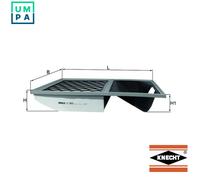 AIR FILTER LX 3583 FOR IVECO DAILY/VI/Platform/Chassis/Van/Dump/Truck 3.0L 4cyl