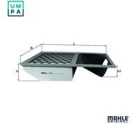 Air Filter fits IVECO DAILY Mk5, Mk6 3.0 2011 on Mahle 5801317097 Quality New