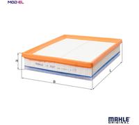 Air Filter LX3987 Mahle 1638027780 3639671 SU001A3798 9802348680