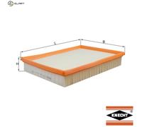 MAHLE ORIGINAL LX 443 Air filter