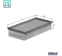 Mahle Original Air Filter LX494 - Fits BMW 7 Series, Alpina B12, 750 E38 - 13721702907