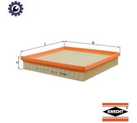 AIR FILTER LX 500 FOR BMW 3/E6/Compact/Z/Roadster/Convertible Z3/E36 M43B18 1.8L