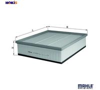 MAHLE LX513/1 Air Filter Insert 315mm Length 80.3mm Height Fits Mercedes-Benz