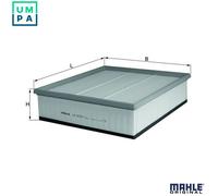 Air Filter LX513/1 Mahle 5103555AA 0030948304 6900947004 A0030948304 A6900947004