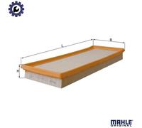 Air Filter LX522 Mahle 1665410 93BB9601AB EFA15 78688681 Top Quality Guaranteed
