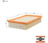 Mahle Original Air Filter - Filter Insert LX 526 - Fits Mercedes-Benz, SsangYong, Daewoo