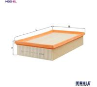 Mahle Original Air Filter - Filter Insert LX 526 - Fits Mercedes-Benz, SsangYong, Daewoo