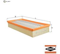 MAHLE LX536 Air Filter Insert 359mm Length Fits Daewoo Mercedes Ssangyong Tata