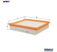 Mahle Air Filter LX539 Mercedes SLK - - Precision OE Matching Fit & High Quality