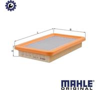 AIR FILTER LX 542 FOR MAZDA 626/V/Station/Wagon/Hatchback/IV MX-6 MX-5/II 1.8L
