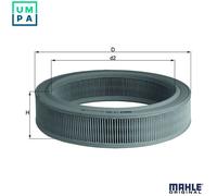 Air filter Filter Insert LX 568 KNECHT for VW SEAT SKODA