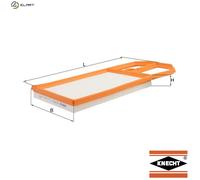 Air Filter fits VW POLO 1.6 98 to 01 Mahle 032129620C 036129620C 036129620F New