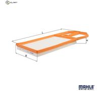 Air Filter fits VW POLO 1.6 98 to 01 Mahle 032129620C 036129620C 036129620F New
