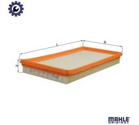 MAHLE LX 59 - Air Filter Car - Engine