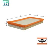 MAHLE LX 59 - Air Filter Car - Engine