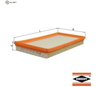 MAHLE LX 59 - Air Filter Car - Engine