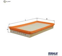 MAHLE LX 59 - Air Filter Car - Engine
