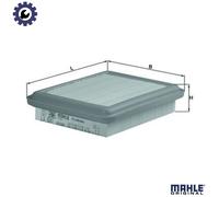 Air Filter LX591 Mahle MB906051 KL4713Z409U KL4713Z40 KL4713Z409A MB906052 New
