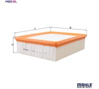 Air Filter LX593/1 Mahle 059133843 059133843A 59133843 59133843A 79860347 New