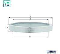 MAHLE LX 61 - Air Filter Car - Engine
