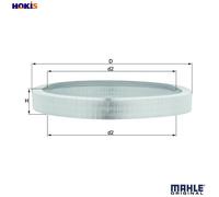 MAHLE LX 61 - Air Filter Car - Engine