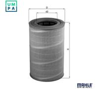 MAHLE LX612 AIR FILTER