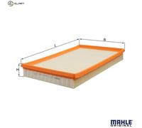 AIR FILTER LX 613 FOR VAUXHALL OPEL VECTRA/B/Hatchback X 16 SZR 1.6L 4cyl VECTRA