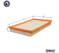 AIR FILTER LX 613 FOR VAUXHALL OPEL VECTRA/B/Hatchback X 16 SZR 1.6L 4cyl VECTRA