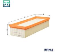 MAHLE LX 632 - Air Filter Car - Engine