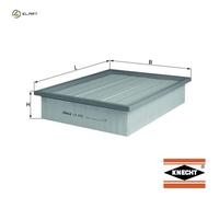 AIR FILTER LX 678 FOR HYUNDAI PORTER/III/Van/Platform/Chassis/Bus D4CB 2.5L 4cyl