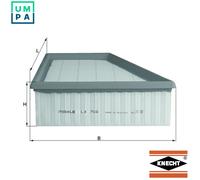 Air Filter fits SEAT IBIZA 1.4D 02 to 10 Mahle 5Z0129620A 6Q0129620 6Q012963 New