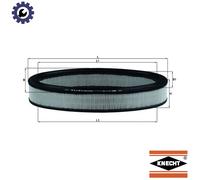 AIR FILTER FOR RENAULT 19 II CHAMADE L53 F3N 740 F3N 741 SUPER 5 B C40 KNECHT