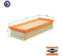 MAHLE LX719 Air Filter Insert 269mm Length Fits Honda Land Rover MG Rover