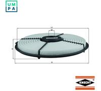 AIR FILTER LX 729 FOR TOYOTA COROLLA/Station/Wagon/Compact/Liftback/SECCA/FX
