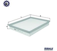 MAHLE LX735 AIR FILTER