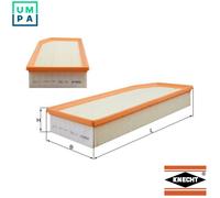 Air Filter LX752 Mahle 6110940004 6110940104 6110940304 6130940004 A6110940004